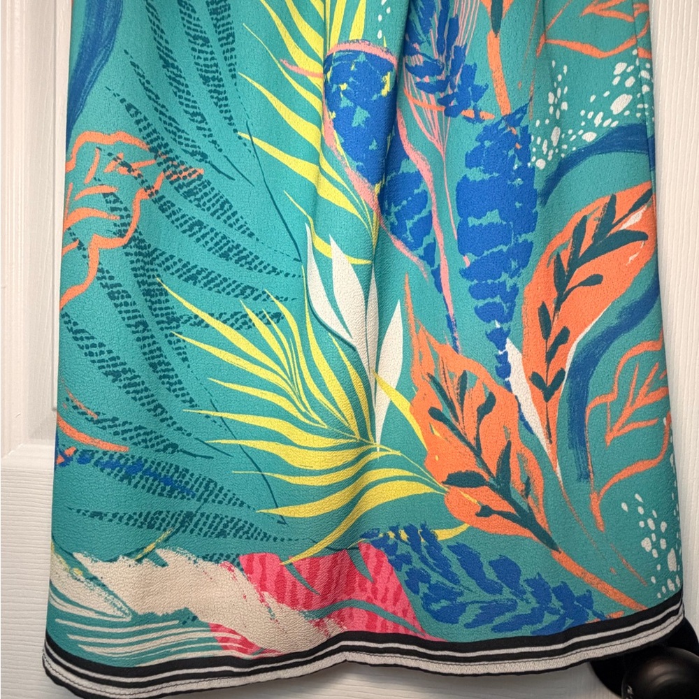 ✨ Flying Tomato Off Shoulder Tropical Multicolor Boho Dress | Women’s Medium ✨ - Picture 7 of 7